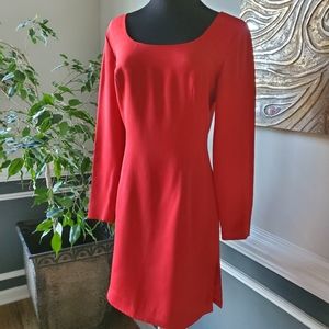 Red Silk Dress